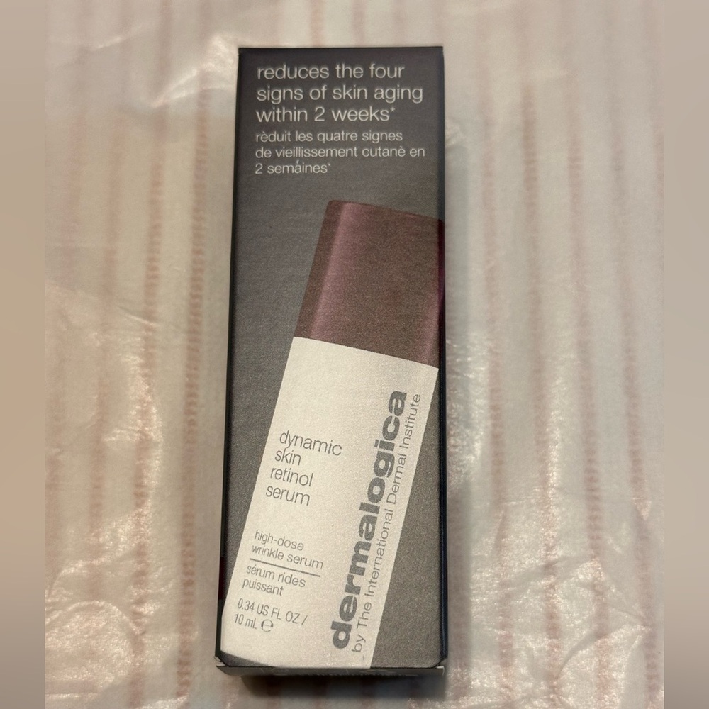 Dermalogica Retinol Serum in Gray and White